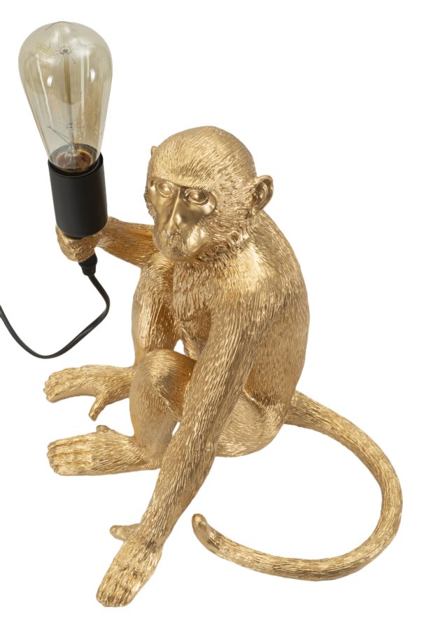Stolová lampa Monkey Seduta Oro Mauro Ferretti, zlatá