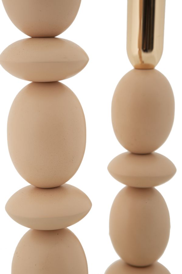 Svietniky P Cand Shuttle Mauro Ferretti, lososová/zlatá