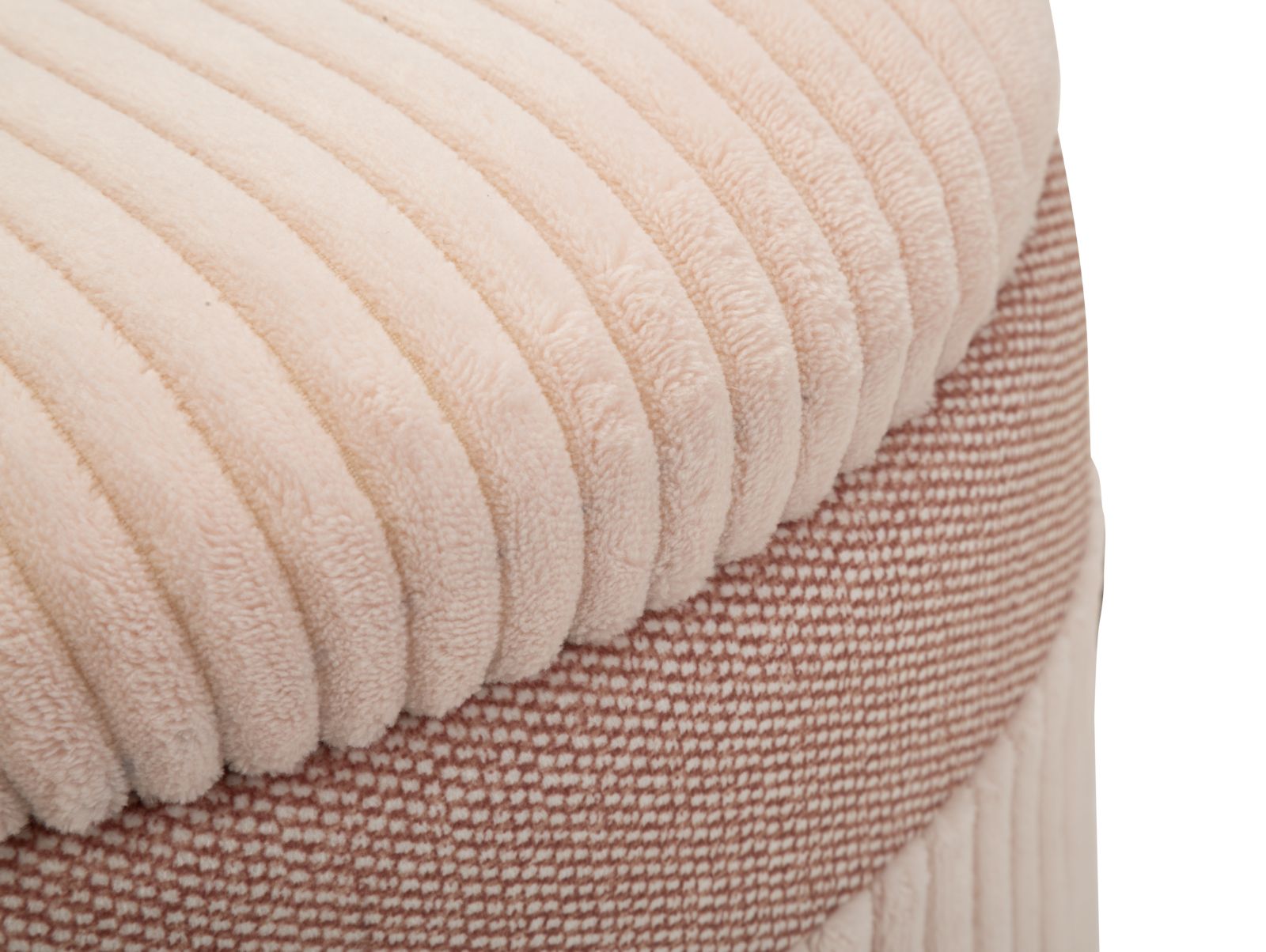 Dekoratívne taburety 3ks C Contenitore Mauro Ferretti, ružový