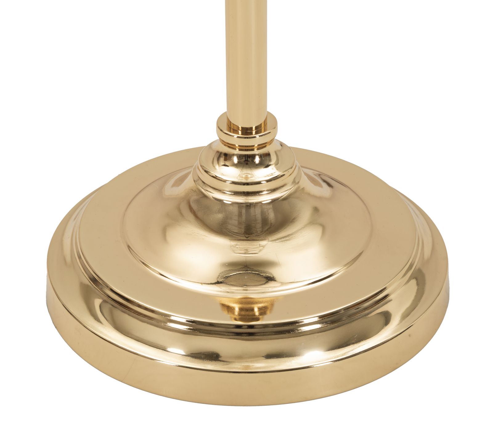 Stojanová lampa Gipsy Mauro Ferretti, biela/zlatá