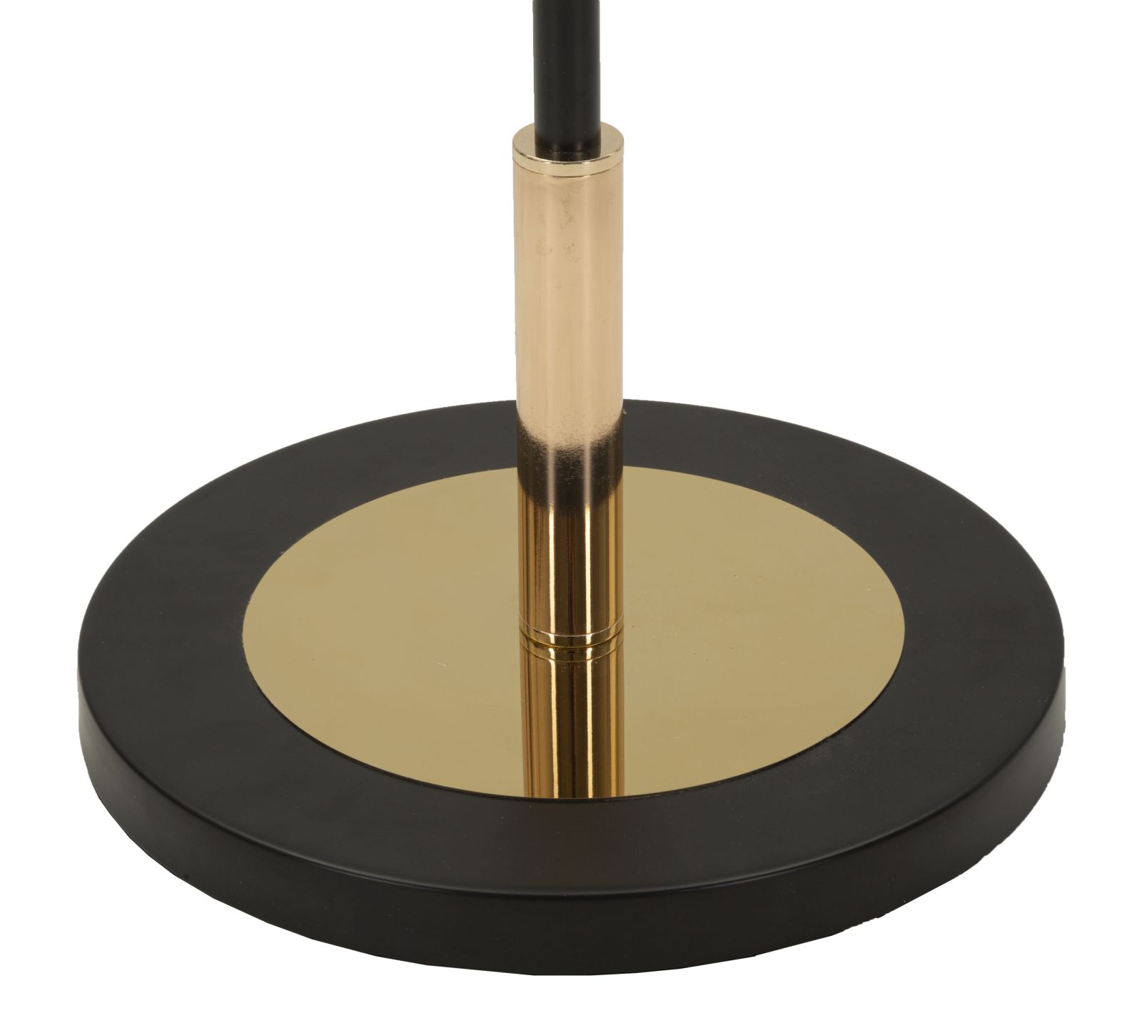 Stojanová lampa Vintage Mauro Ferretti, čierna/zlatá