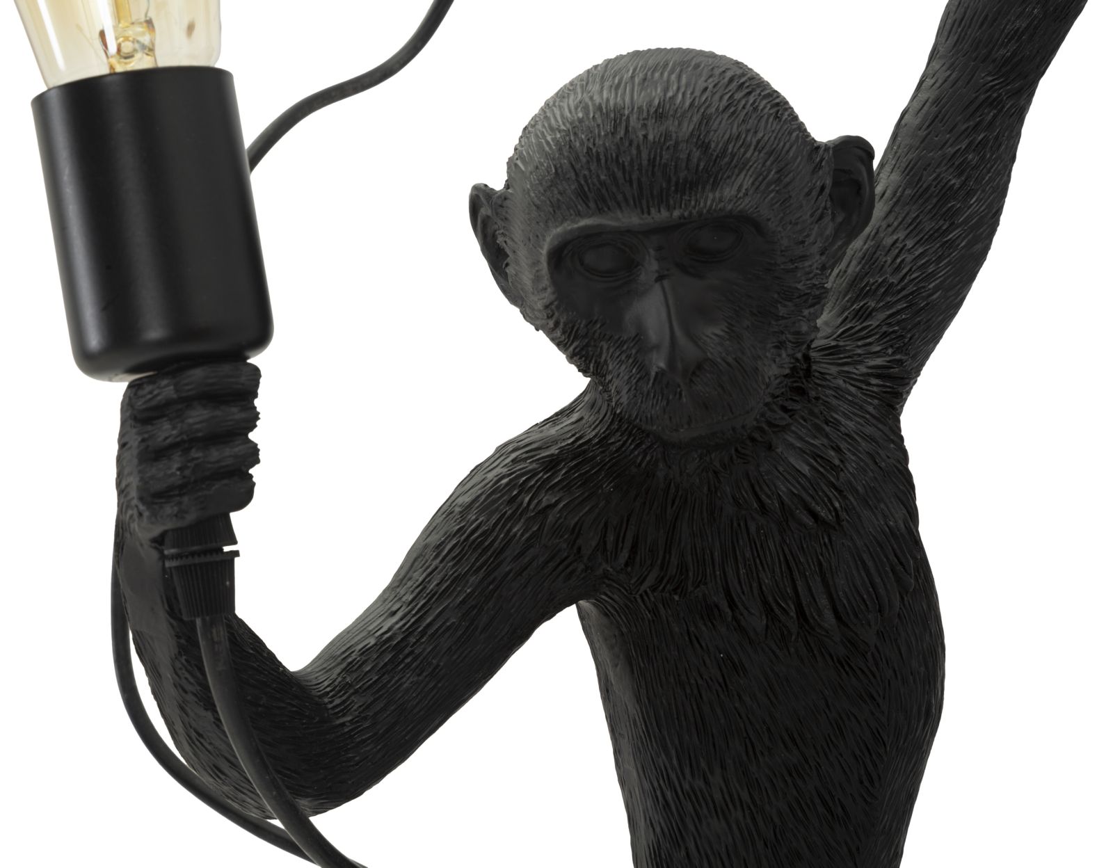 Dizajnová lampa Monkey Nera Mauro Ferretti, čierna