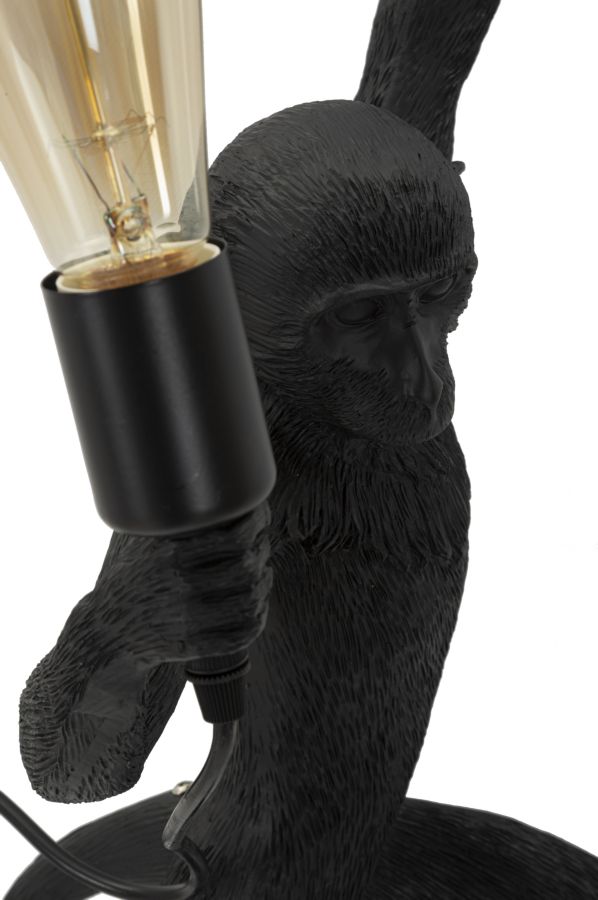 Dizajnová lampa Monkey Nera Mauro Ferretti, čierna