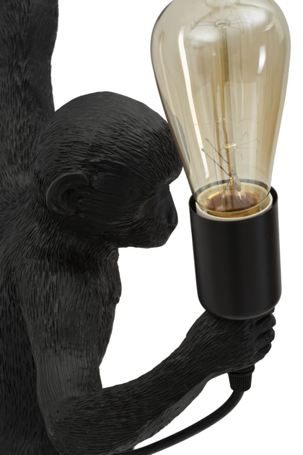 Dizajnová lampa Monkey Nera Mauro Ferretti, čierna