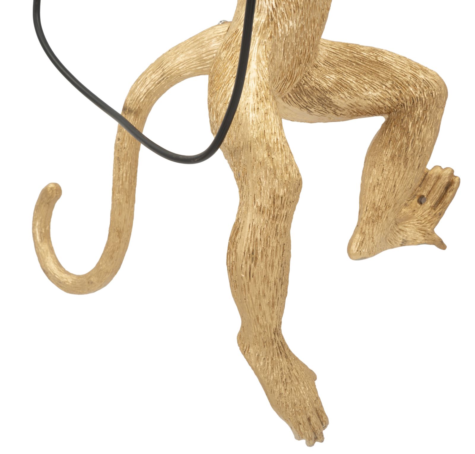 Dizajnová lampa Monkey Oro Mauro Ferretti, zlatá