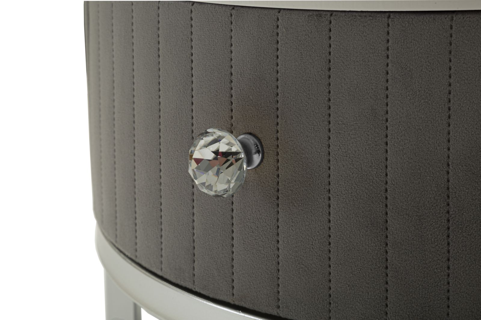 Sada stolíkov Tavoli Caffe' Greys Mauro Ferretti, sivá/strieborná/biely mramor