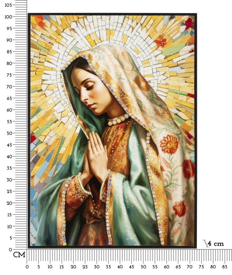 Dekoratívny doplnok Dipinto Su Tela Mauro Ferretti 72×4×102 cm
