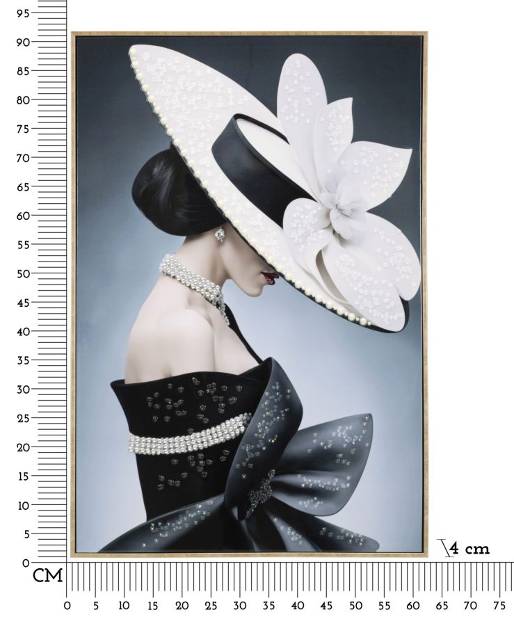 Dekoratívny doplnok Dipinto Su Tela Mauro Ferretti 62×4×92 cm