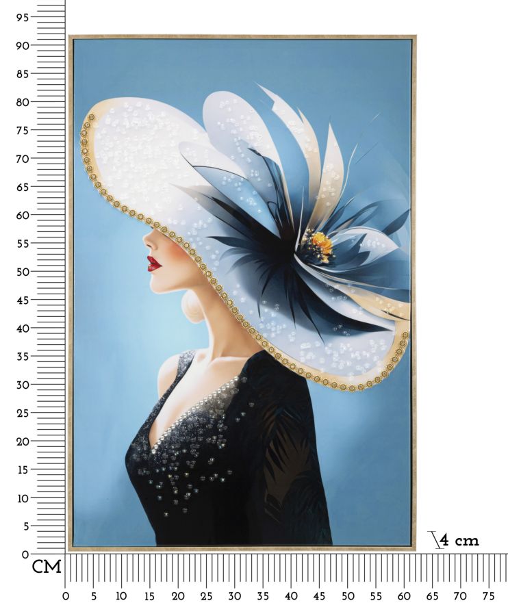 Dekoratívny doplnok Dipinto Su Tela Mauro Ferretti 62×4×92 cm