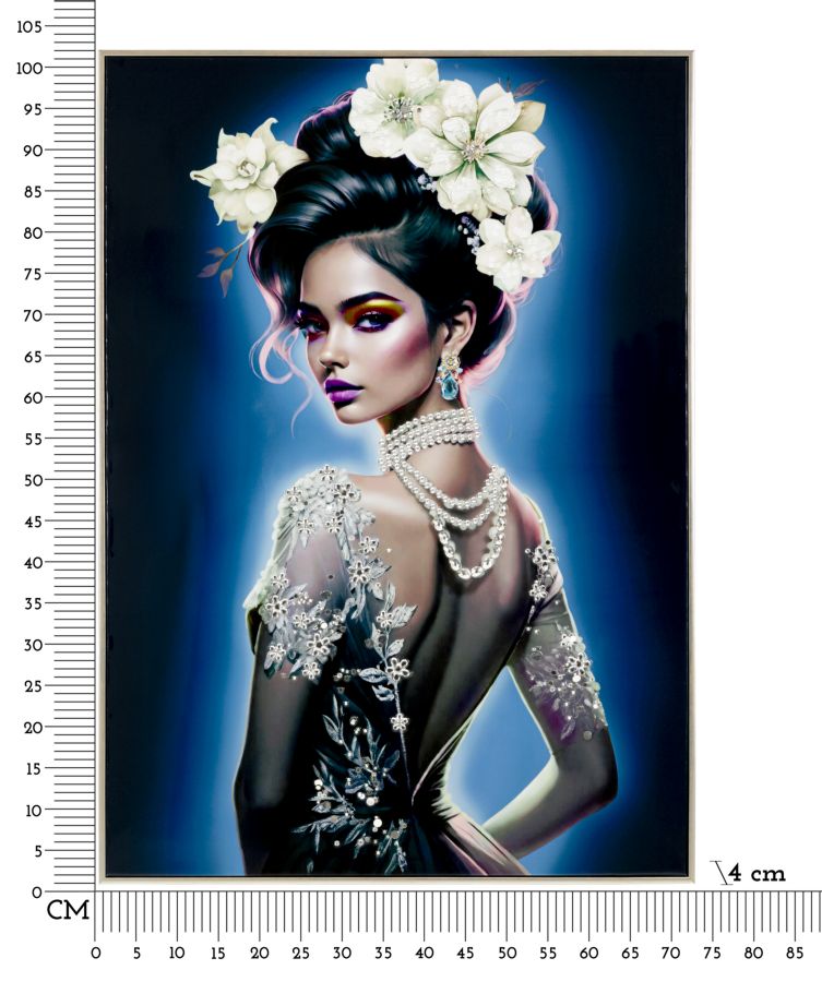 Dekoratívny doplnok Dipinto Su Tela Mauro Ferretti 72×4×102 cm