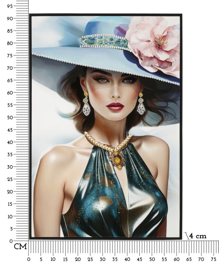 Dekoratívny doplnok Dipinto Su Tela Mauro Ferretti 62×4×92 cm