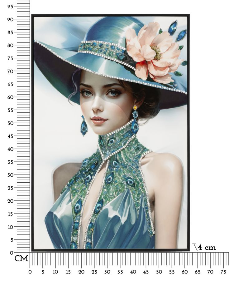 Dekoratívny doplnok Dipinto Su Tela Mauro Ferretti 62×4×92 cm