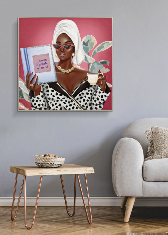 Dekoratívny doplnok Dipinto Su Tela Mauro Ferretti 82×4×82 cm