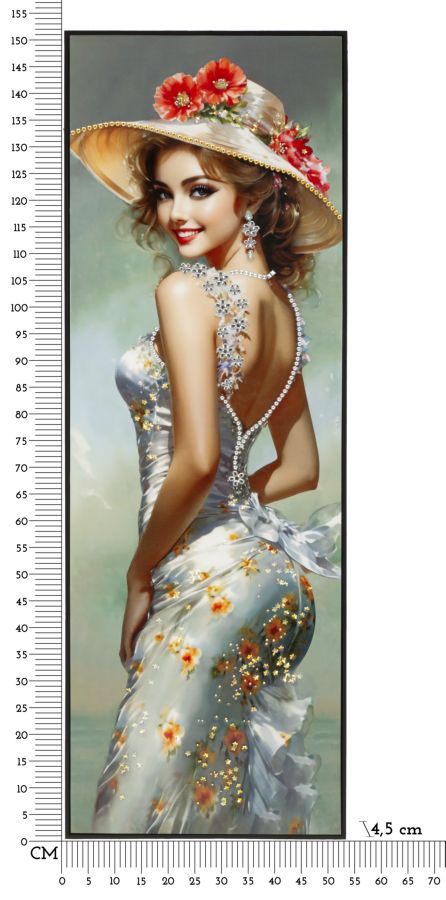 Dekoratívny doplnok Dipinto Su Tela Mauro Ferretti 52×4,5×152 cm