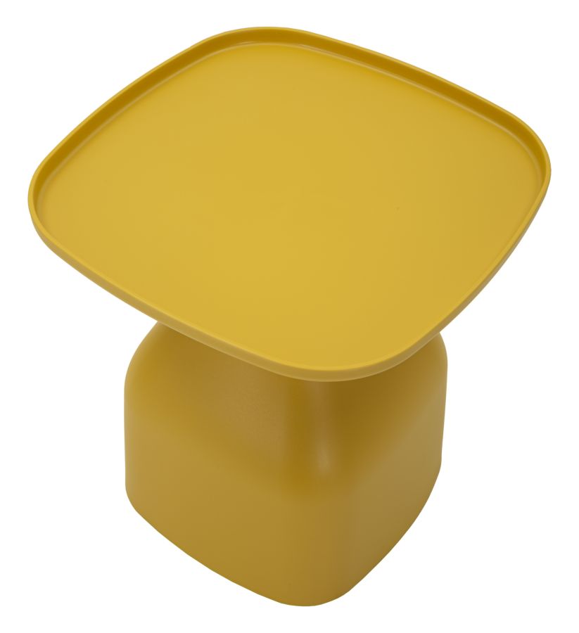 Dekoratívny doplnok Tavolinetto Gea Giallo Mauro Ferretti 48×48×50 cm