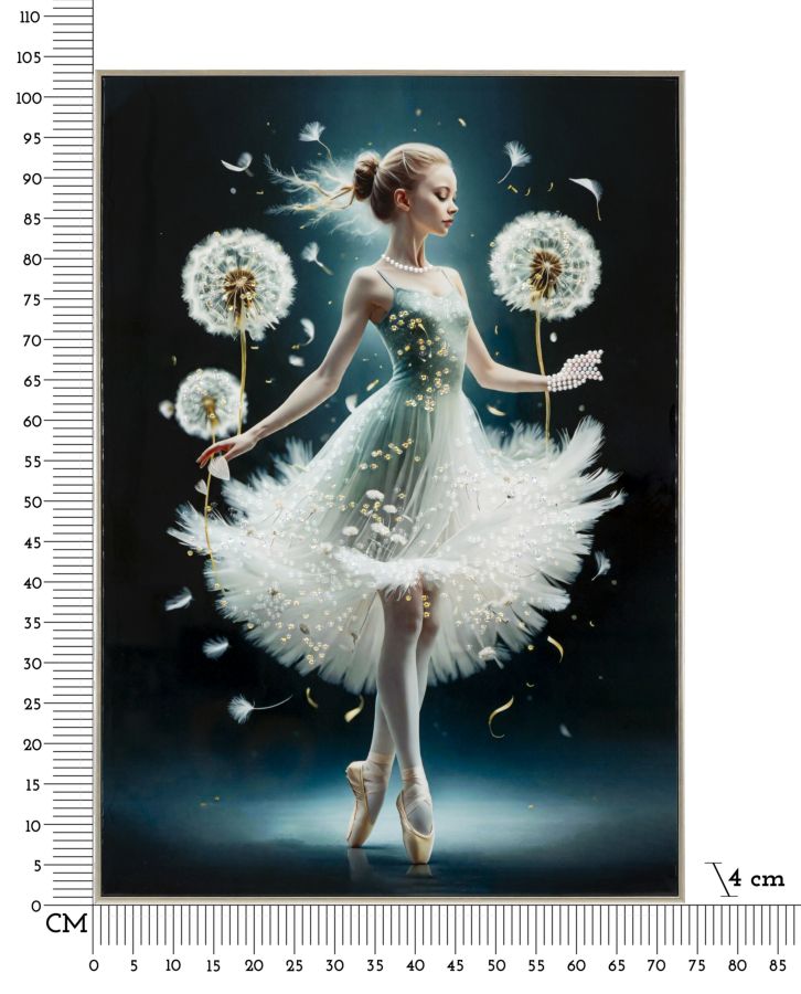Dekoratívny doplnok Dipinto Su Tela Mauro Ferretti 72×4×102 cm