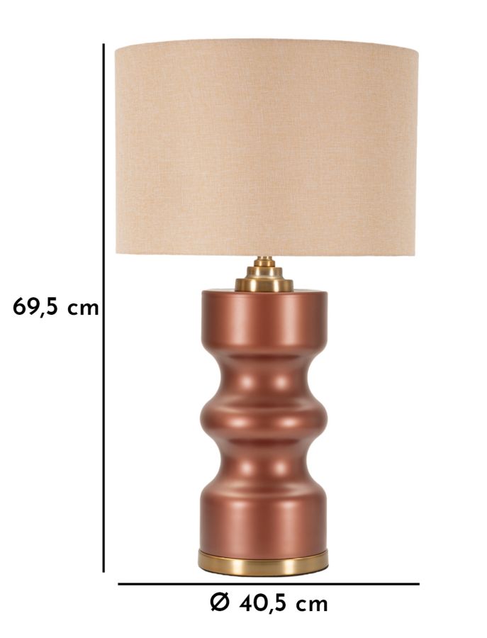Stolová lampa Rosenthal Mauro Ferretti, ružová