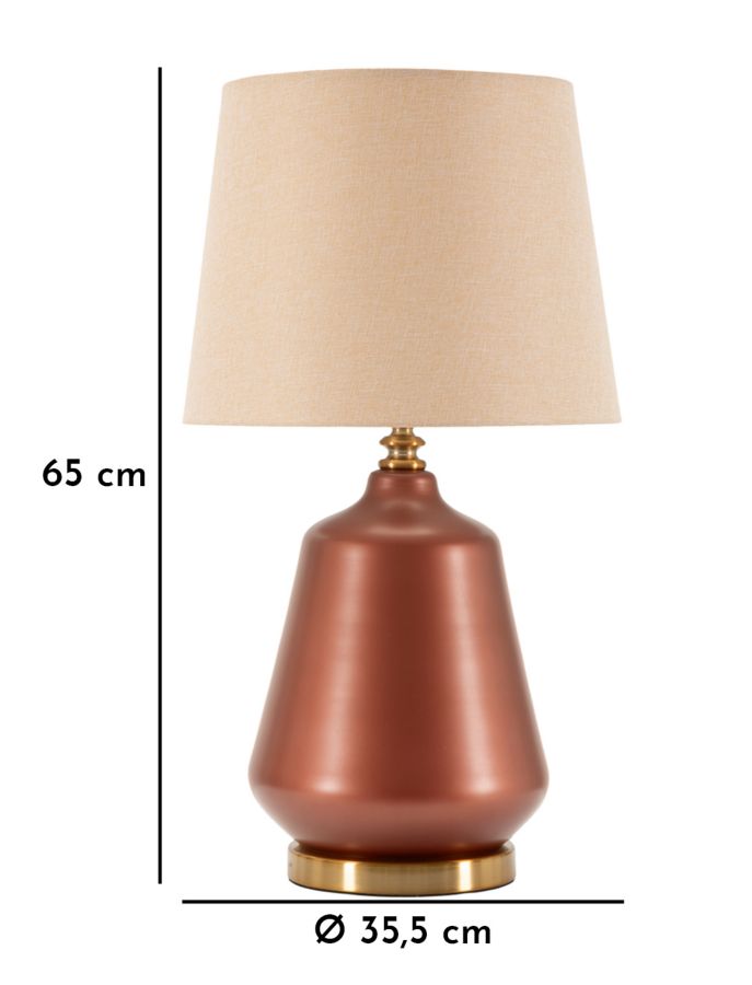 Stolová lampa Rosenthal C Mauro Ferretti, ružová