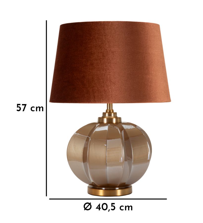 Stolová lampa Praga Mauro Ferretti, červená