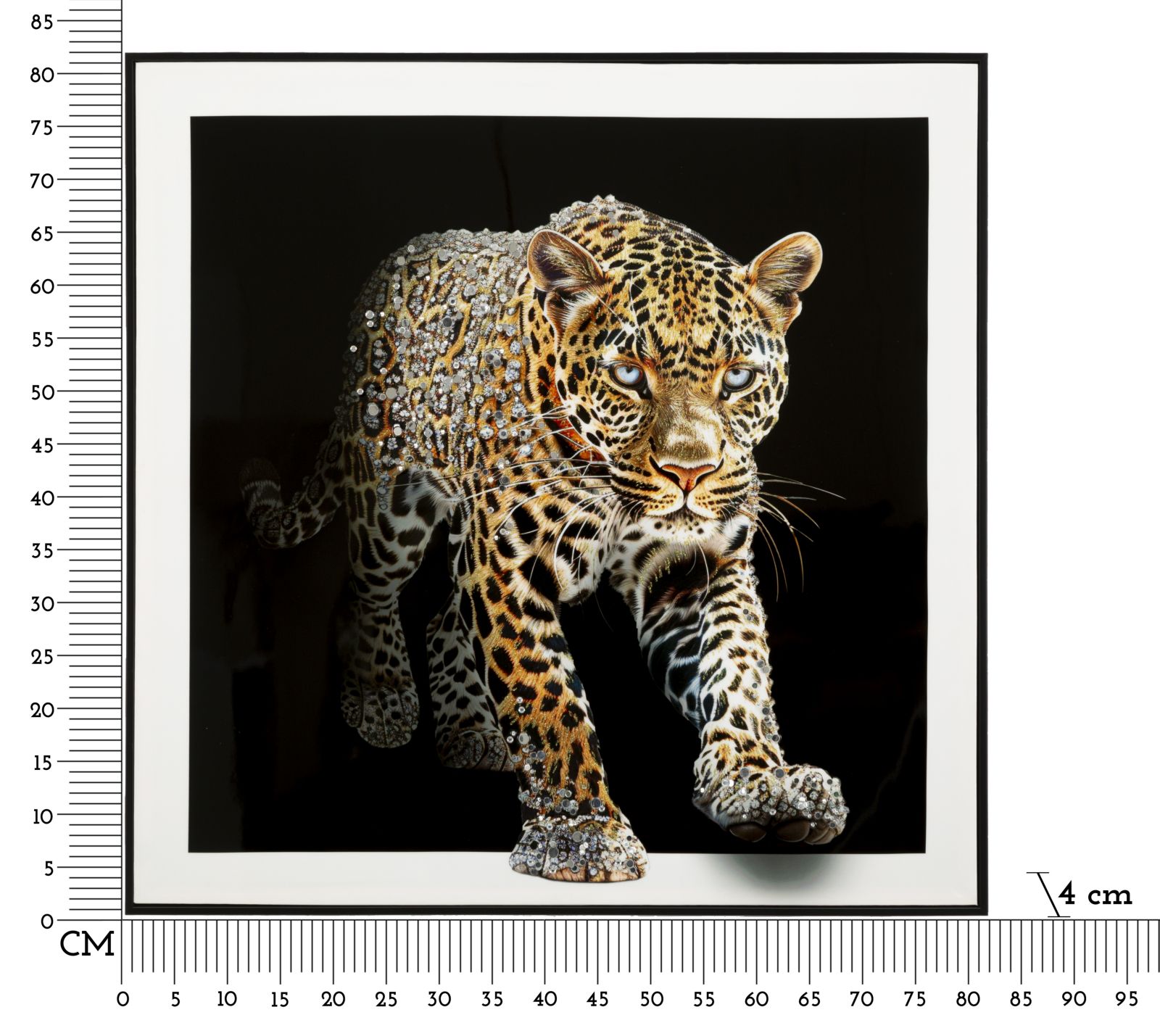 Dekoratívny doplnok Dipinto Su Tela Mauro Ferretti 82×4×82 cm