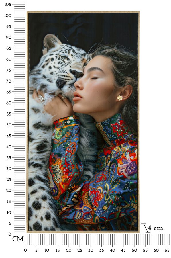 Dekoratívny doplnok Dipinto Su Tela Mauro Ferretti 52×4×102 cm