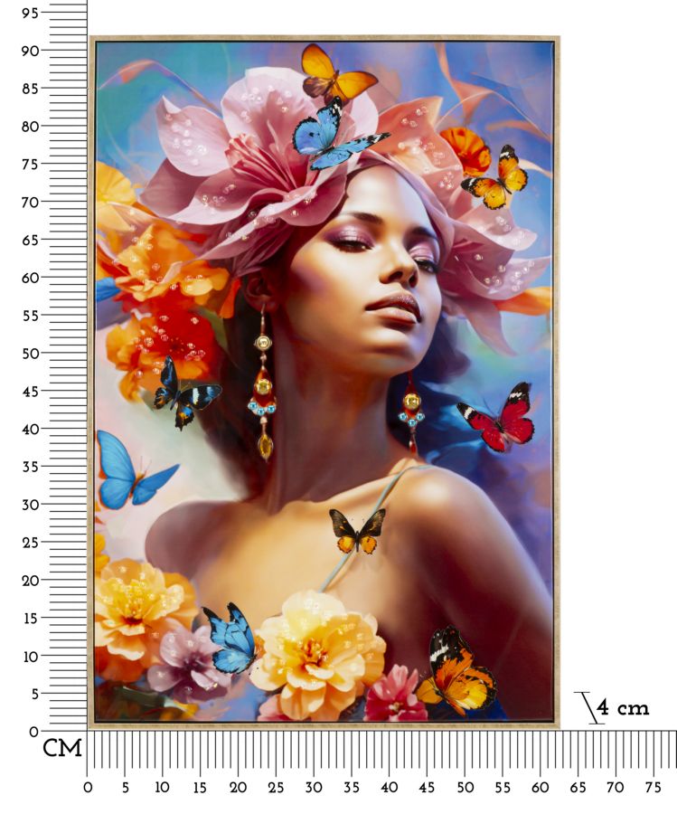 Dekoratívny doplnok Dipinto Su Tela Mauro Ferretti 62×4×92 cm