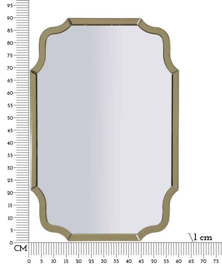 Zrkadlo Istanbul Oro, zlaté