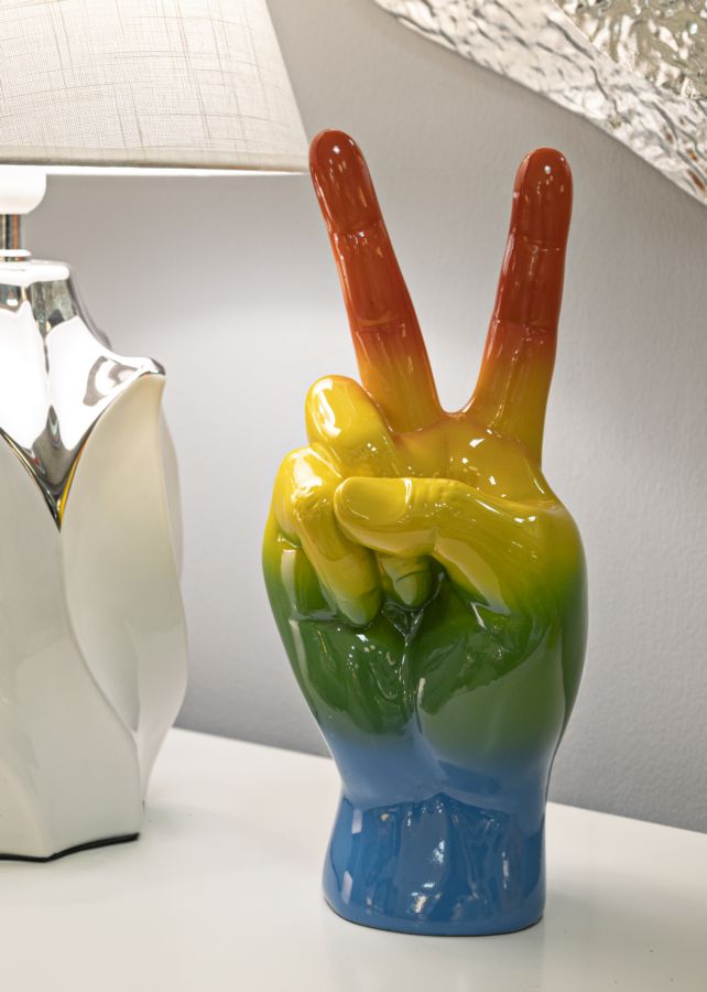 Dekoratívny doplnok Mano Rainbow Vittoria Mauro Ferretti 16×13×36,5 cm