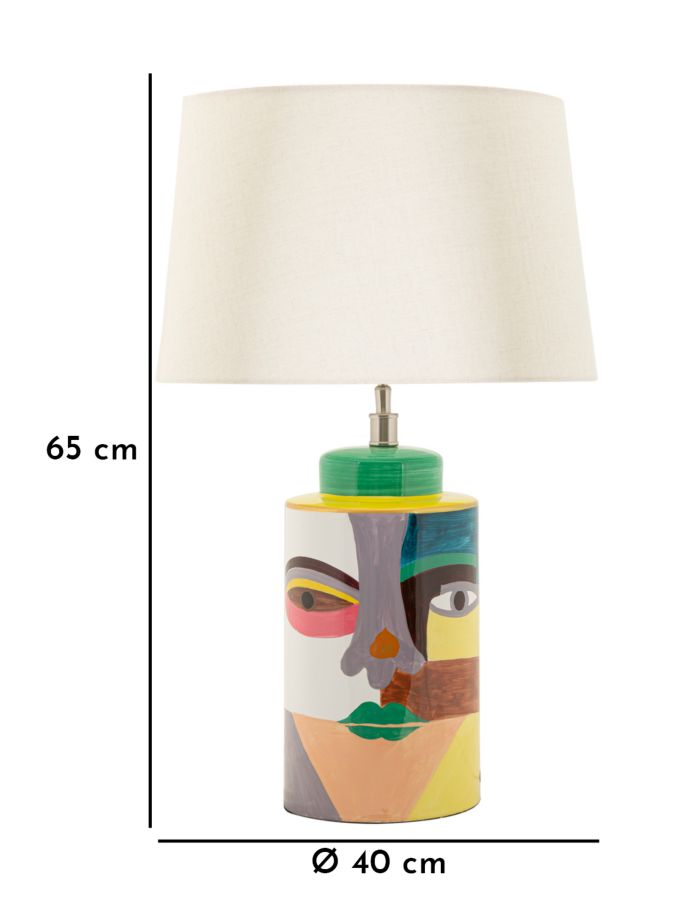 Stolová lampa Piccassy Color Mauro Ferretti, farebná