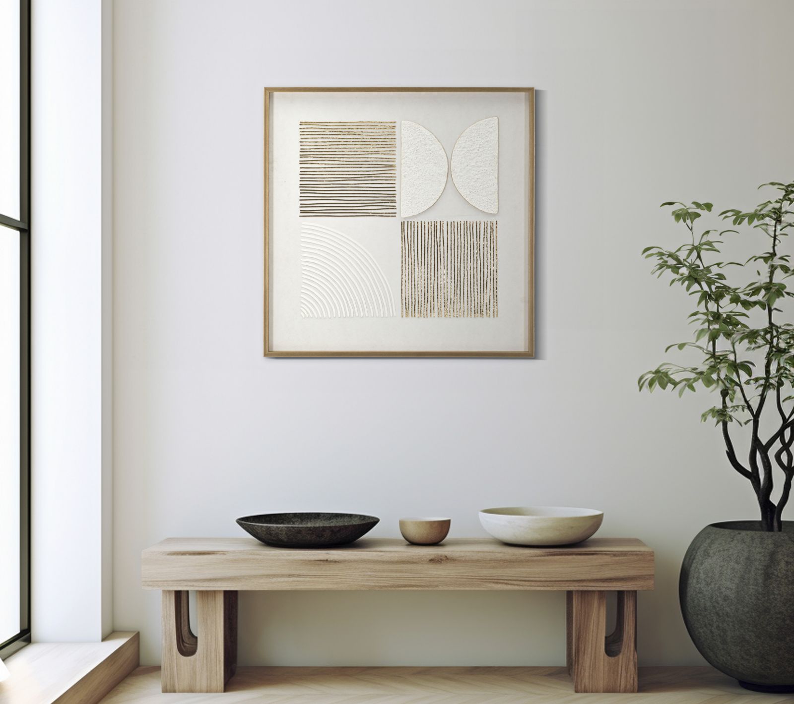 Dekoratívny doplnok Dipinto Su Tela Mauro Ferretti 60×3×60 cm