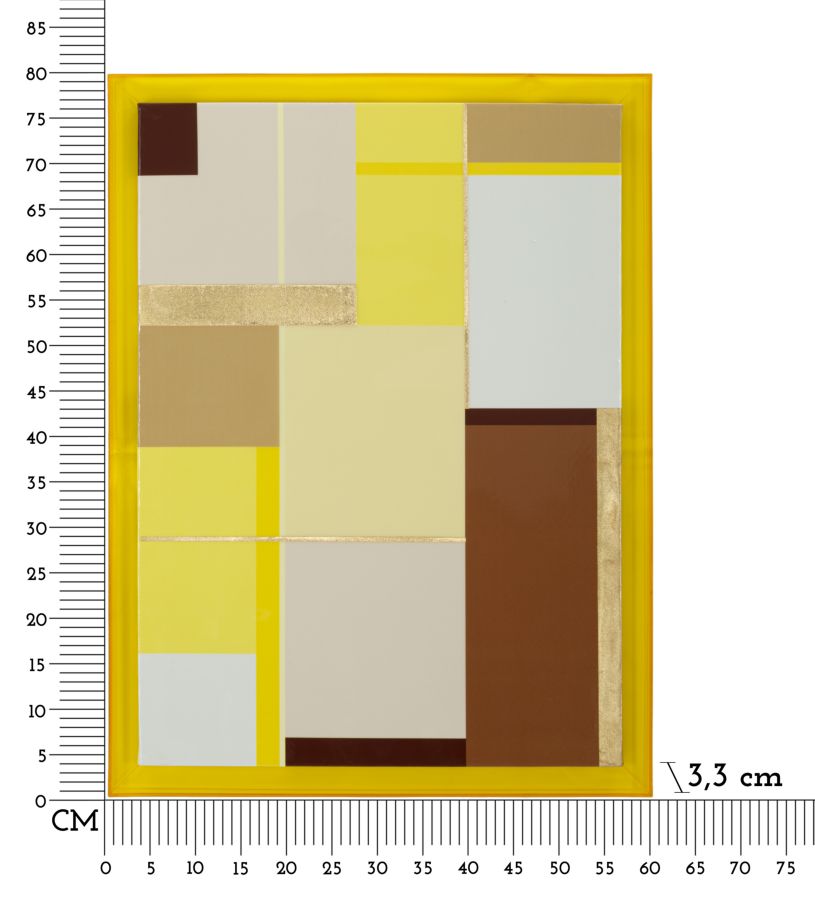 Dekoratívny doplnok Stampa Su Tela Mauro Ferretti 60×3,3×80 cm
