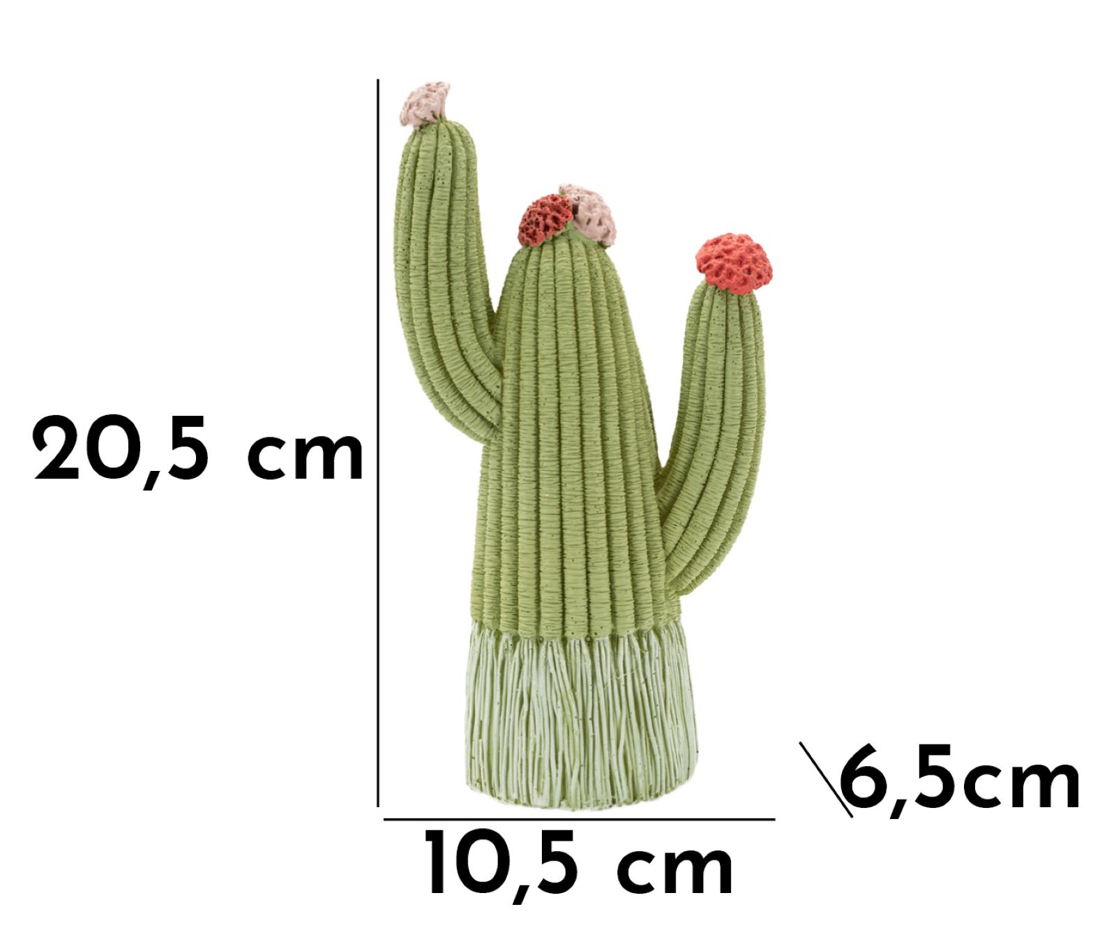 Dekoratívny doplnok Cactus Mauro Ferretti 10,5×6,5×20,5 MIN 2 cm