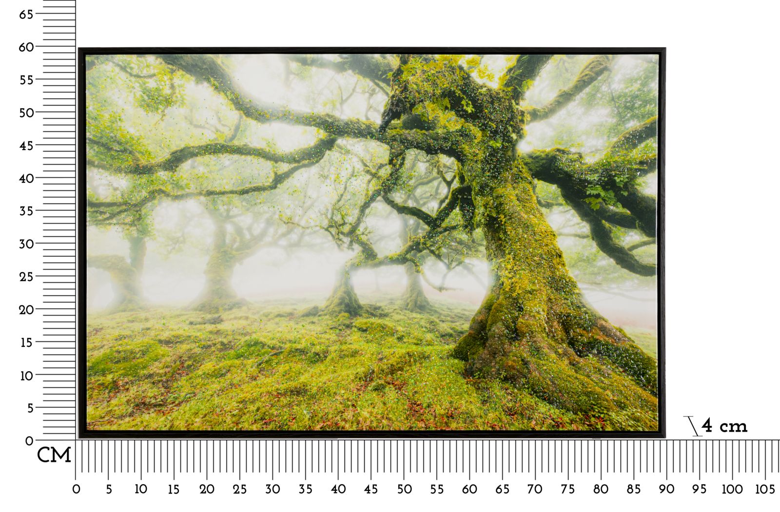 Dekoratívny doplnok Stampa Su Tela Mauro Ferretti 90×4×60 cm