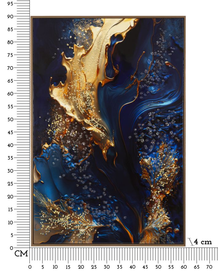 Dekoratívny doplnok Stampa Su Tela Mauro Ferretti 60×4×90 cm