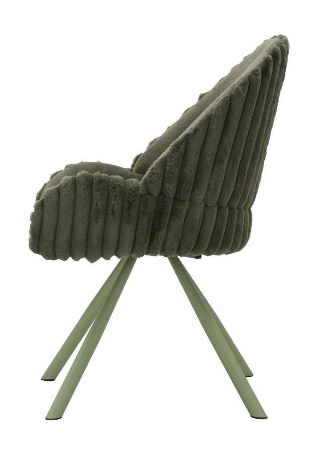 Stolička Sedia Stoccolma Verde Mauro Ferretti 58×53×85 cm