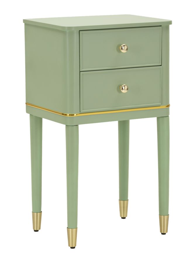 Mesinha-de-Cabeceira Camille Verde 40x30x71 cm