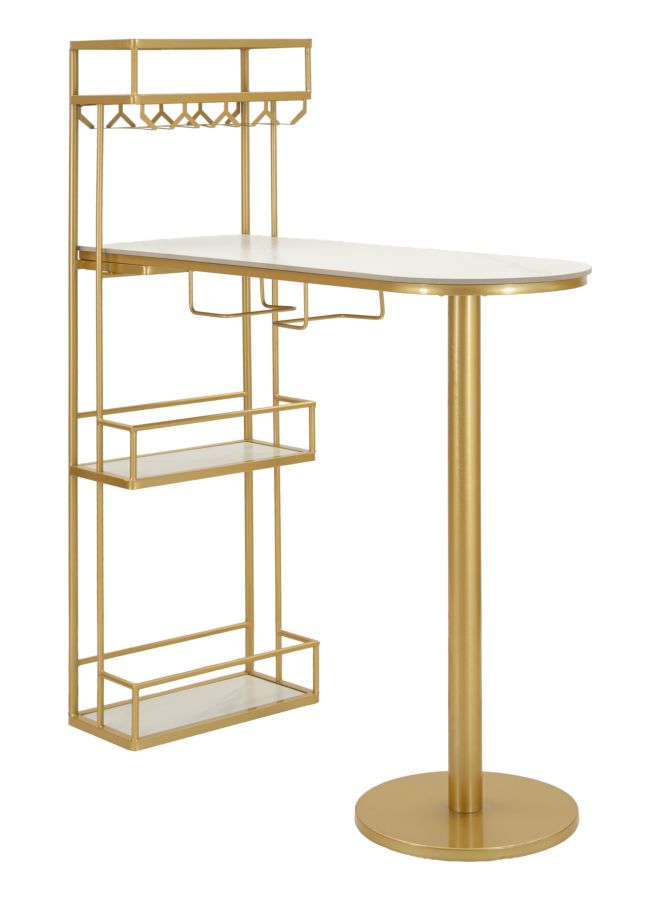 Balcão Bar Luxy 120x45x150 cm