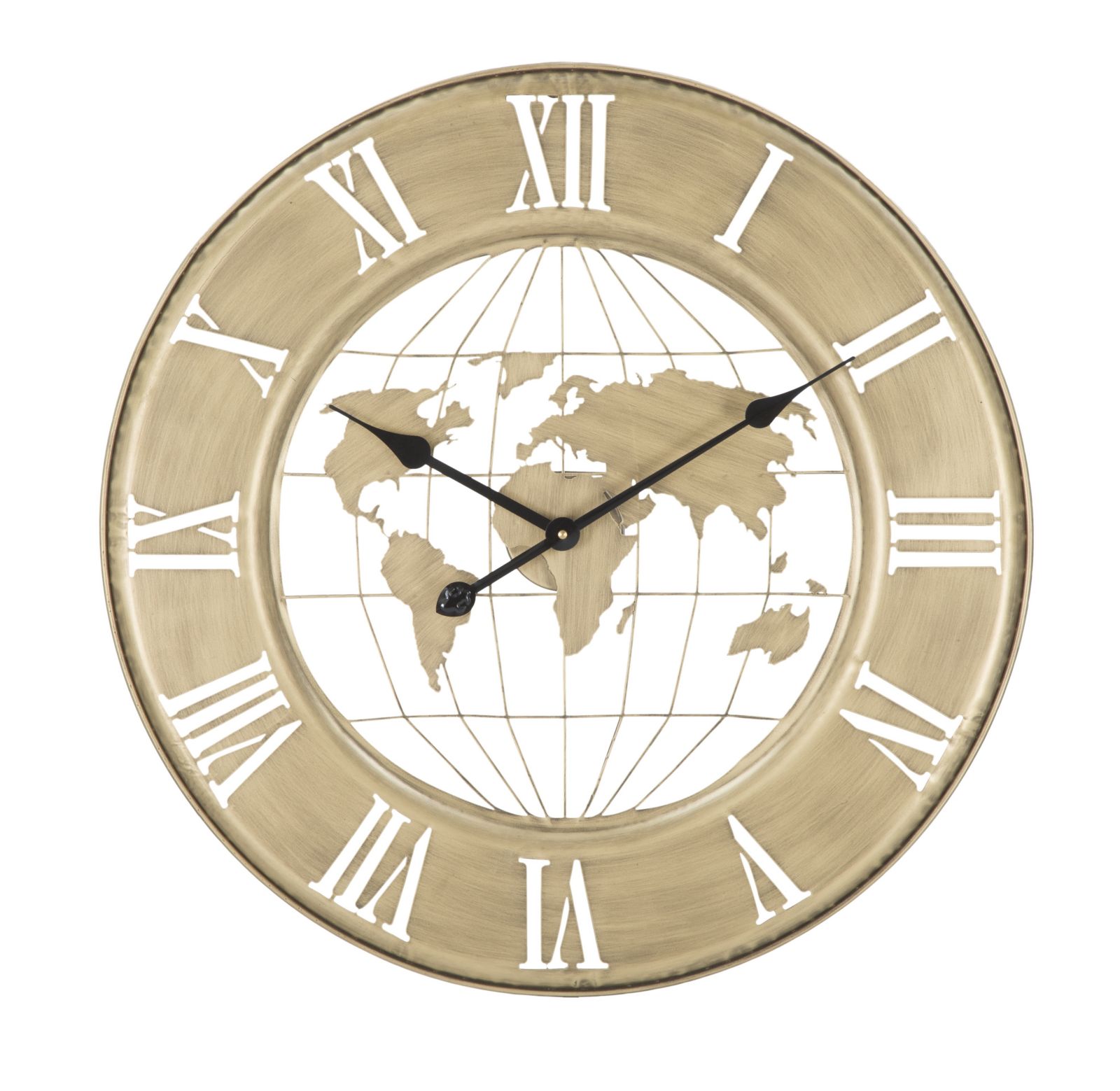 OROLOGIO DA MURO WORLD GOLD CM Ø 63X3