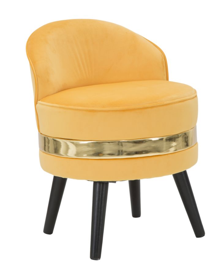 SEDIA MINI PARIS ARANCIONE Ø CM 45X62