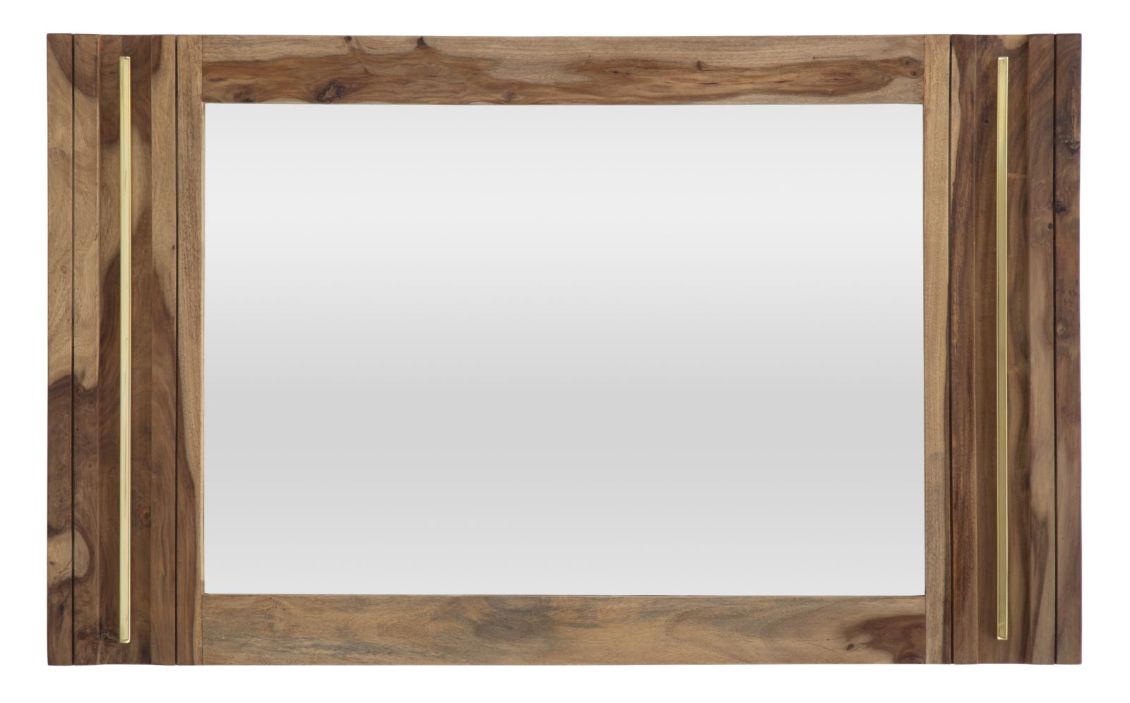 SPECCHIO ELEGANT SHEESHAM CM 120X3X73 (MISURA INTERNA CM 57X84)