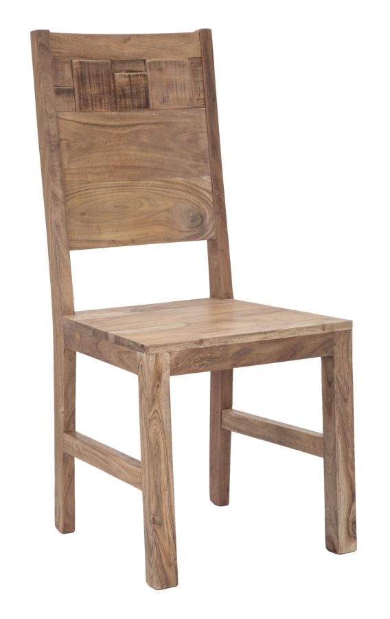 SEDIA MUMBAI SET 2 PZ CM 45X45X100 (LEGNO DI ACACIA NILOTICA)