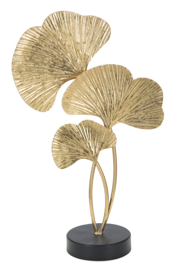 SCULTURA FOGLIE CM 24,5X10,5X40,5 MIN 2