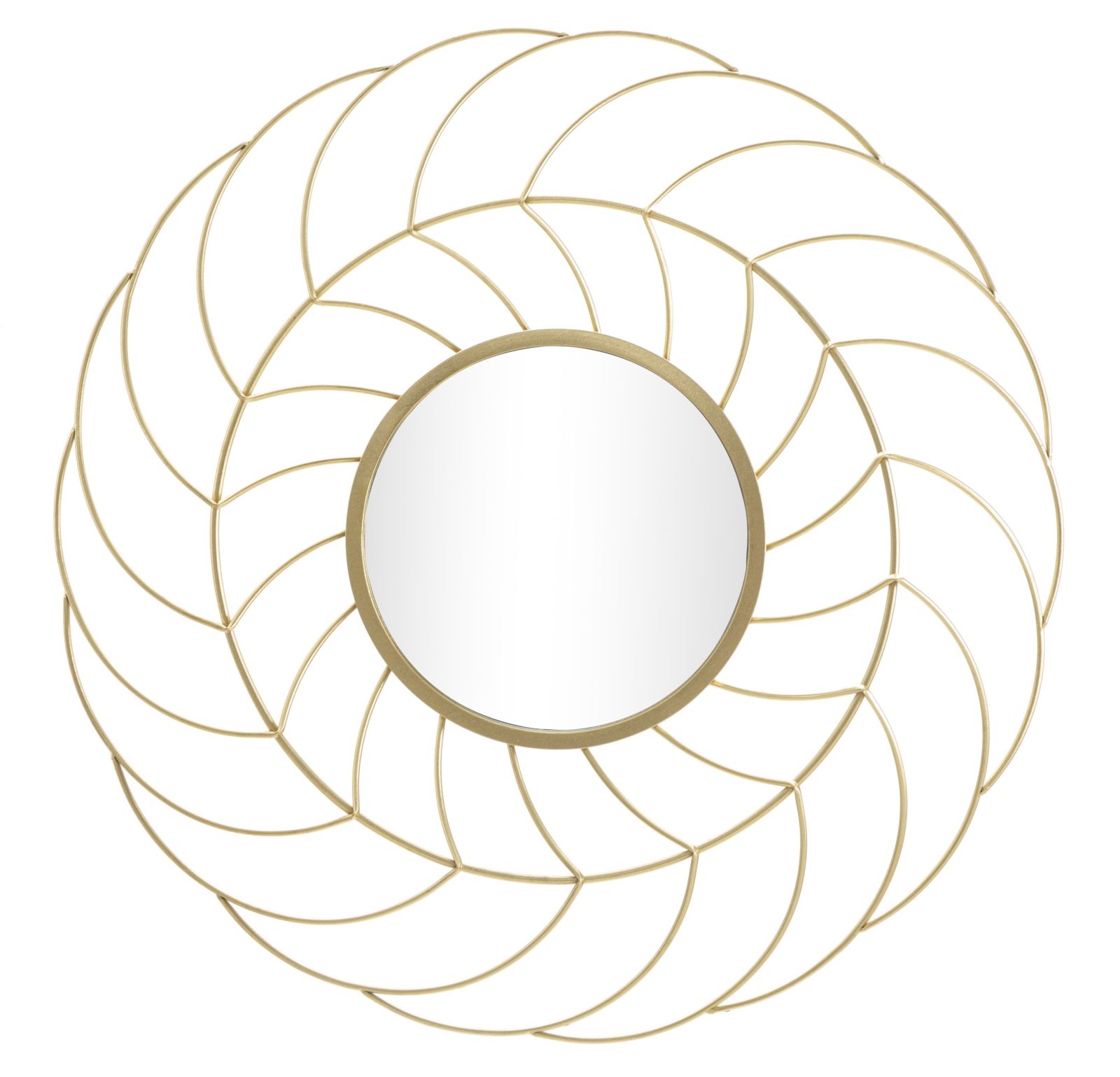 SPECCHIO SUNFLOWER CM Ø 88X7 (MISURA SPECCHIO CM Ø 33)