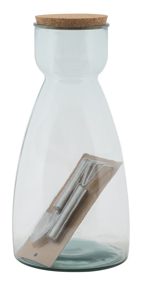 VASO GARDEN VETRO RICICLATO CM  Ø 21,5X43,5 (MADE IN SPAIN)