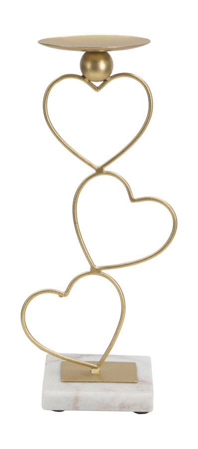 P/CAND HEARTS CM 14,5X10X32,5 MIN 2 