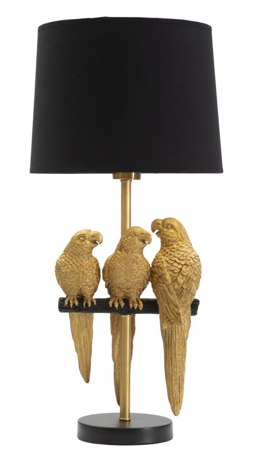 LAMPADA DA TAVOLO PAPPAGALLI CM Ø 30X62,5