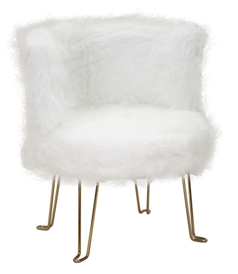 POLTRONA HACIL BIANCO CM 73X64X77