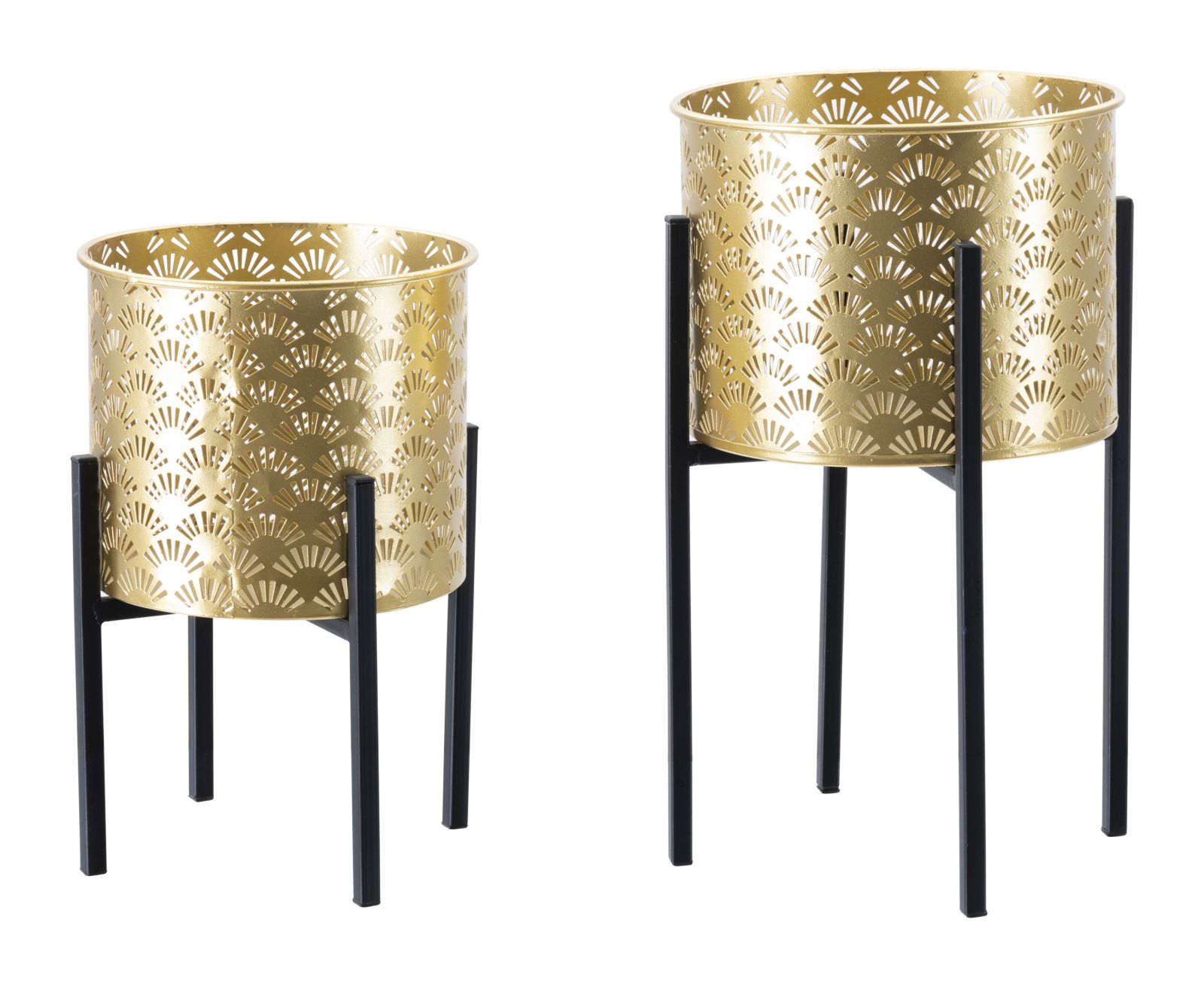 P/VASI GLISSY STAND COPPIA -A- CM Ø 21X38-19X28 