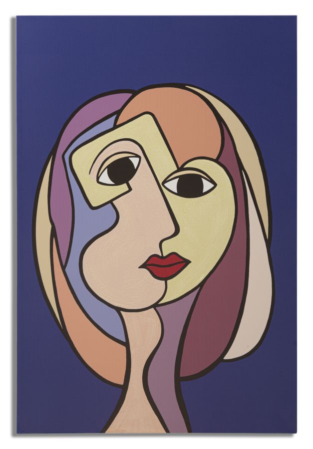 STAMPA DIPINTA DOUBLE FACES LARGE -A- CM 80X3X120