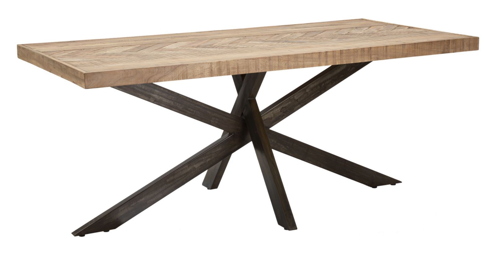 TAVOLO DA PRANZO X CM 180X90X77 (LEGNO DI ACACIA NICOLITICA)